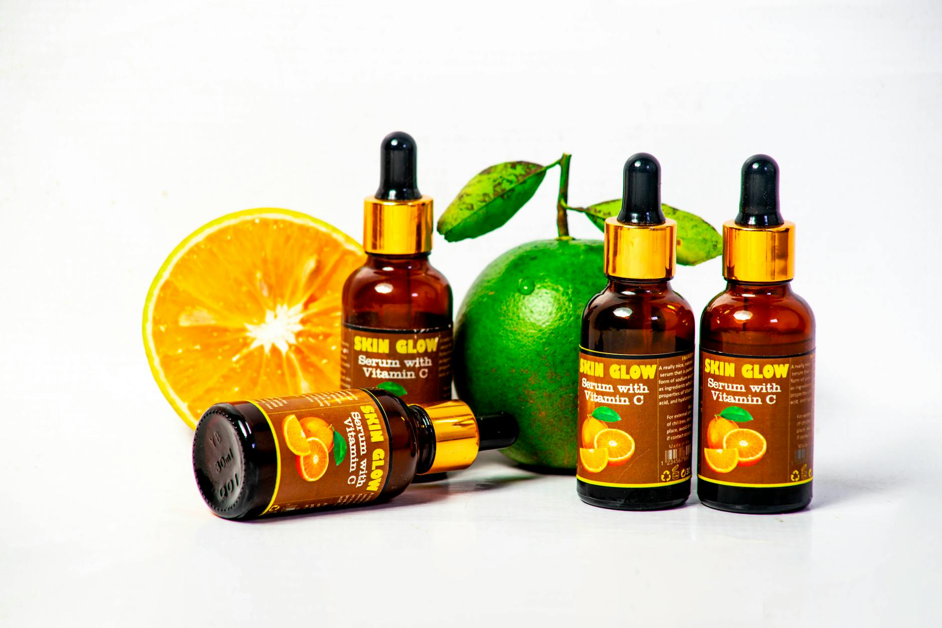 sélection de sérum à la vitamine C bio pour peau mature 40 ans taches hormonales